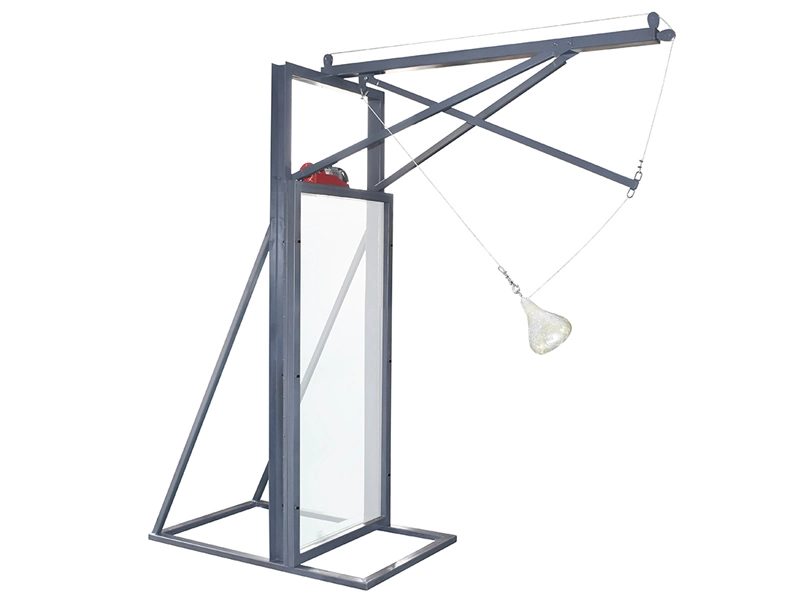 Испытание сопротивления удара стекла