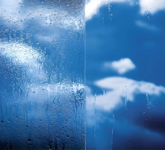 Самостоятельная очистка стекла