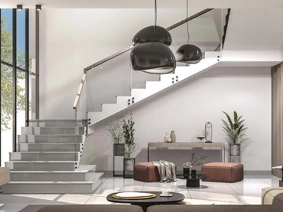 Дубай Стеклянные перила и балюстрады